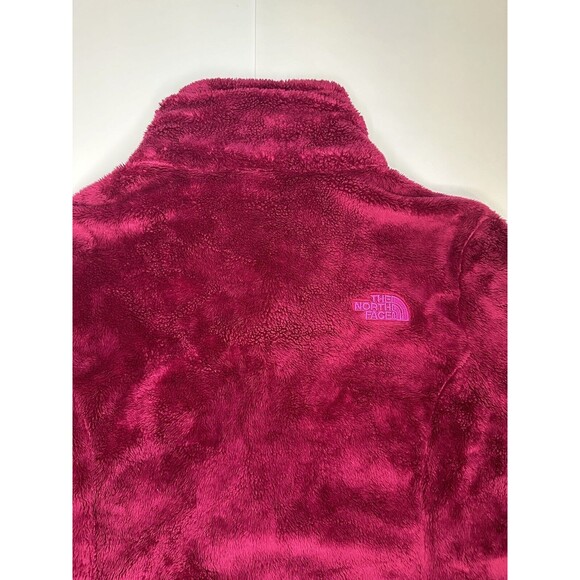 The North Face Fleece Jacket Women’s Pink/Purple Full Zip Winter Fuzzy Size M - Picture 4 of 8